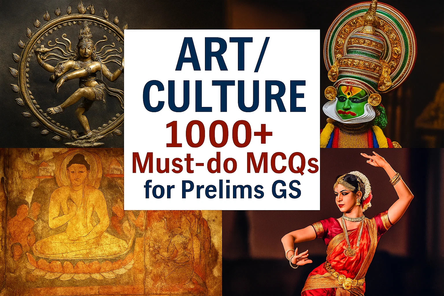 Art & Culture MCQs Practice Bank